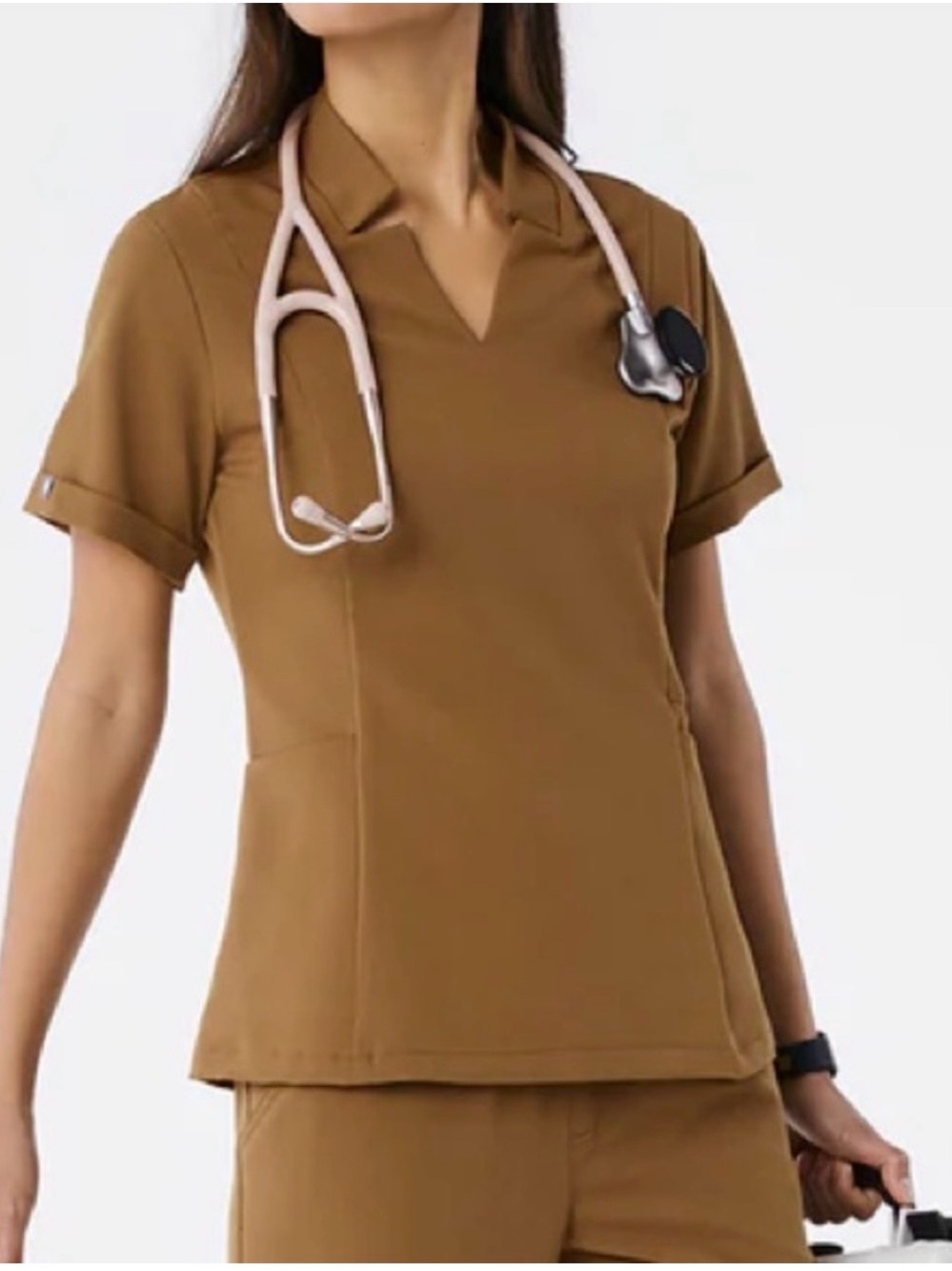 Figs Women’s Earth Inala-Slim Scrub Top